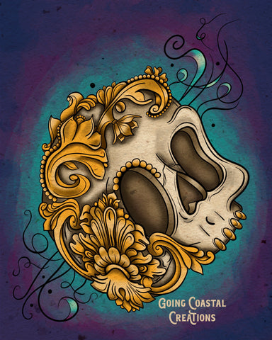 Gilded Skull